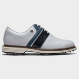 Footjoy Premiere Series Packard 26 golfsko, hvid og navy, profil