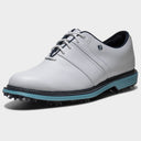 Footjoy Premiere Series Packard 26 golfsko, hvid og blaa