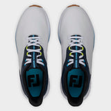 Footjoy Pulse 26 Herre golfsko, hvid og gum, ovenfra