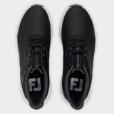 Footjoy Pulse 26 Herre golfsko, sort, ovenfra