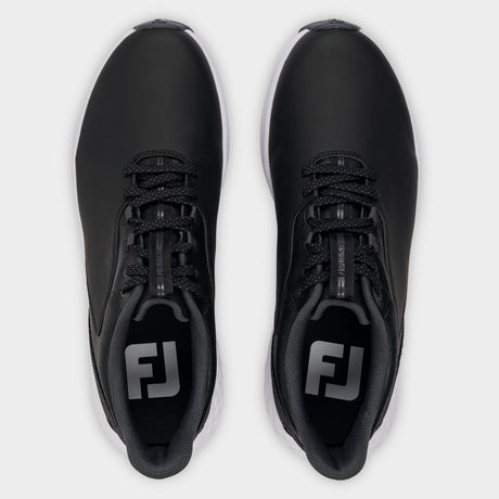 Footjoy Pulse 26 Herre golfsko, sort, ovenfra