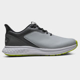 Footjoy Pulse 26 Herre golfsko, graa og lime, profil