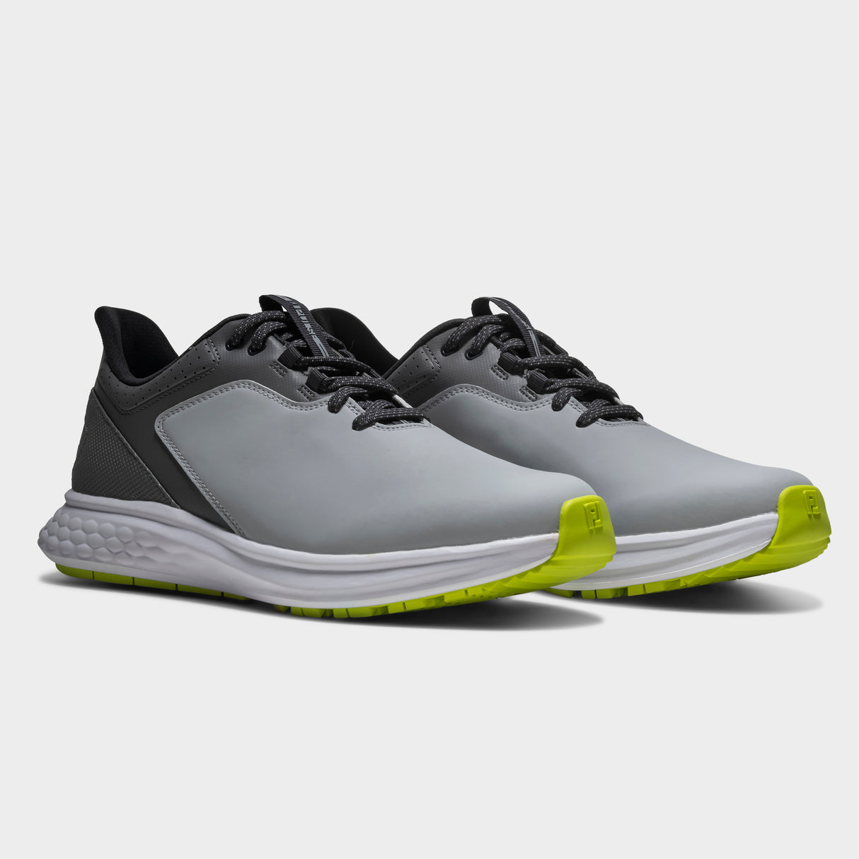 Footjoy Pulse 26 Herre golfsko, graa og lime, par