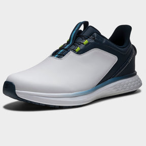 Footjoy Pulse BOA 26 Herre golfsko, hvid og blaa