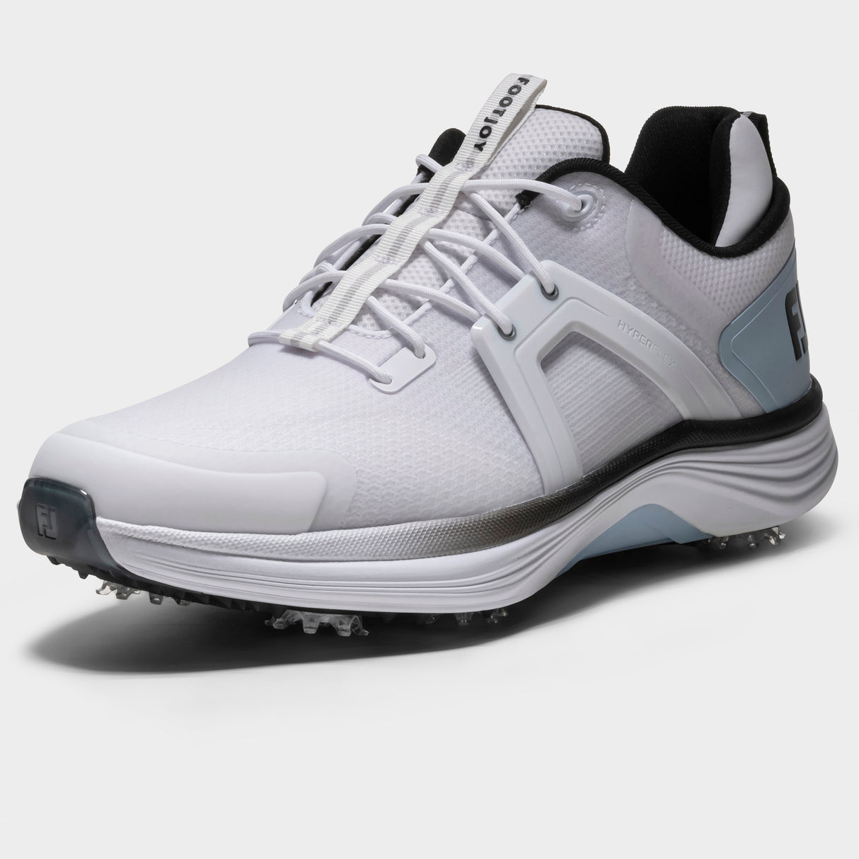 Footjoy HyperFlex 26 Herre golfsko, hvid og blaa