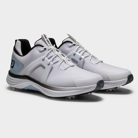 Footjoy HyperFlex 26 Herre golfsko, hvid og blaa, par