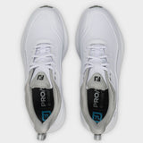 Footjoy Pro/SL 26 Herre golfsko, hvid, ovenfra