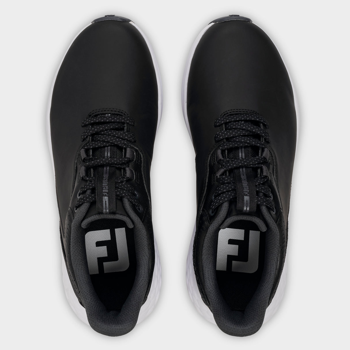 Footjoy Pulse 26 Dame golfsko, sort, ovenfra
