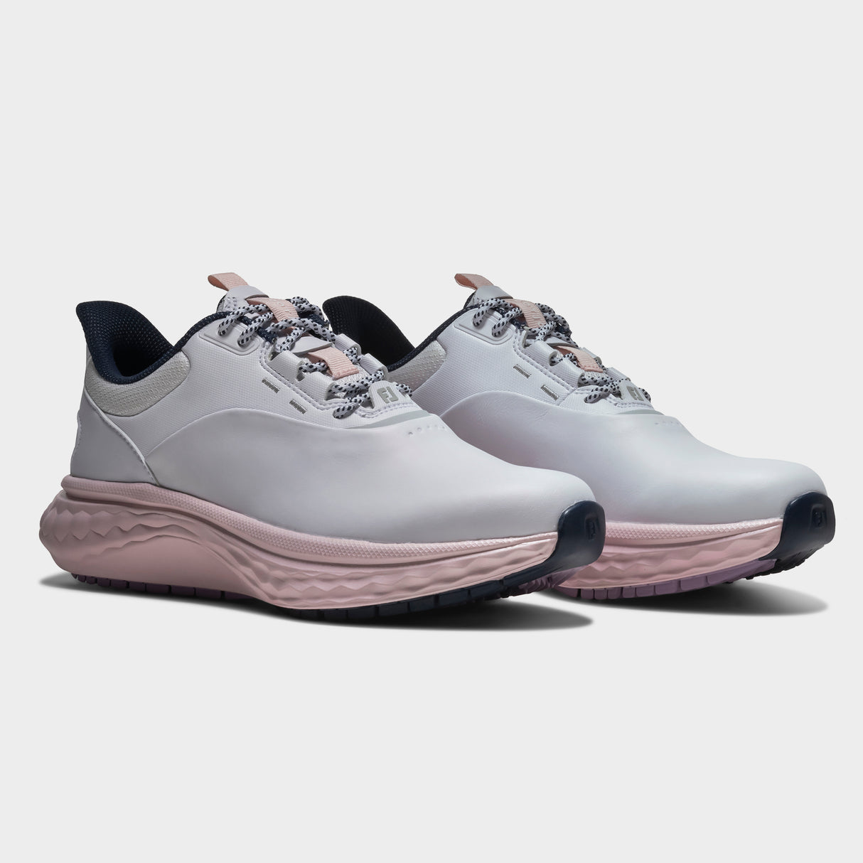 Footjoy Quantum 26 Dame golfsko, hvid og pink, par