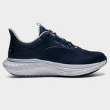 Footjoy Quantum 26 Dame golfsko, navy og blaa, profil