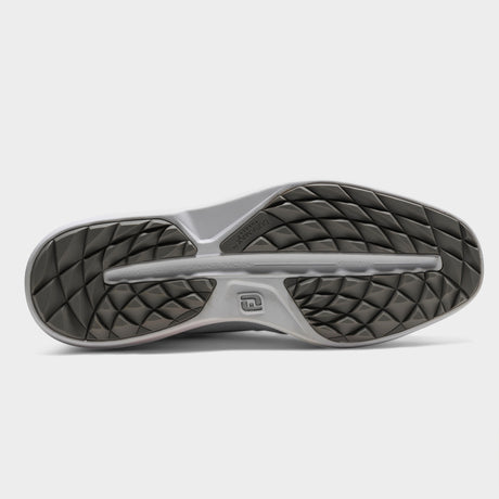 Footjoy Traditions Spikeless Wing Tip 26 Dame golfsko, hvid, saal