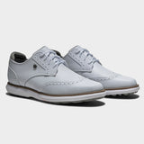 Footjoy Traditions Spikeless Wing Tip 26 Dame golfsko, hvid, par