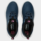 Footjoy Pro/SL 26 Dame golfsko, navy, ovenfra