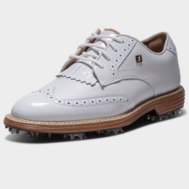 Footjoy Premiere Series Madison 26 Dame golfsko, hvid og tan
