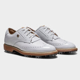 Footjoy Premiere Series Madison 26 Dame golfsko, hvid og tan, par
