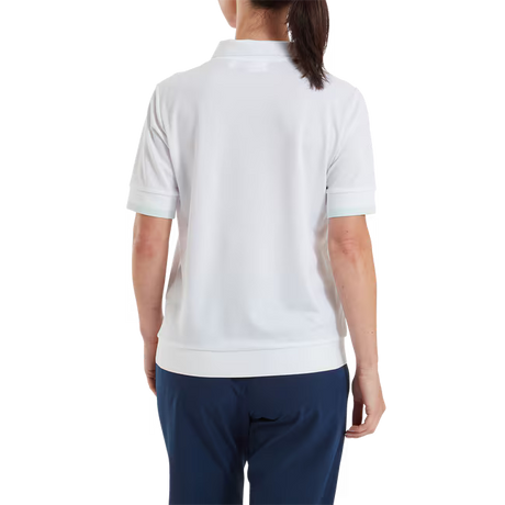 FootJoy Texture Knit Polo - Hvid