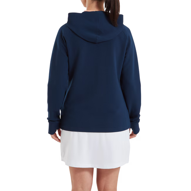 FootJoy Full-Zip Ottoman Hoodie - Navy