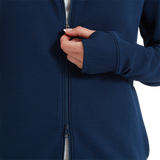 FootJoy Full-Zip Ottoman Hoodie - Navy