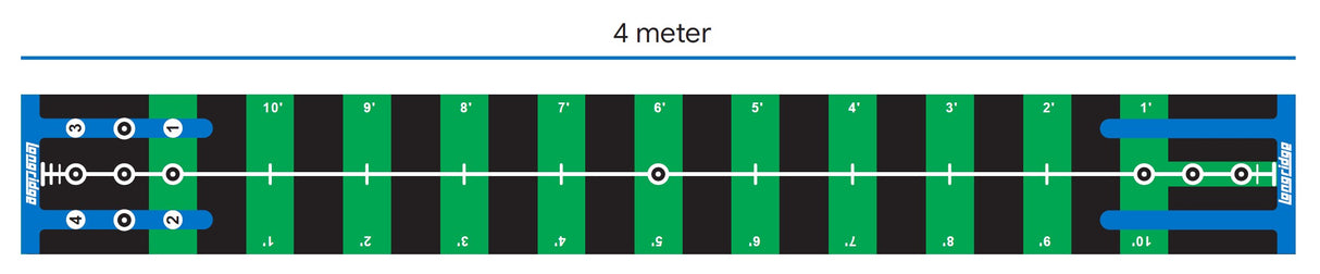 LONGRIDGE PRO PUTTING MAT 4 METER