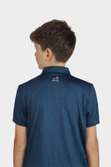 James junior polo shirt- blå