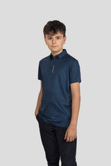 James junior polo shirt- blå