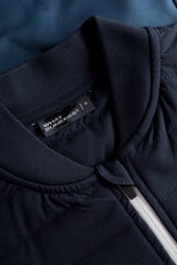 Louise hybrid jakke- navy / dusty blue