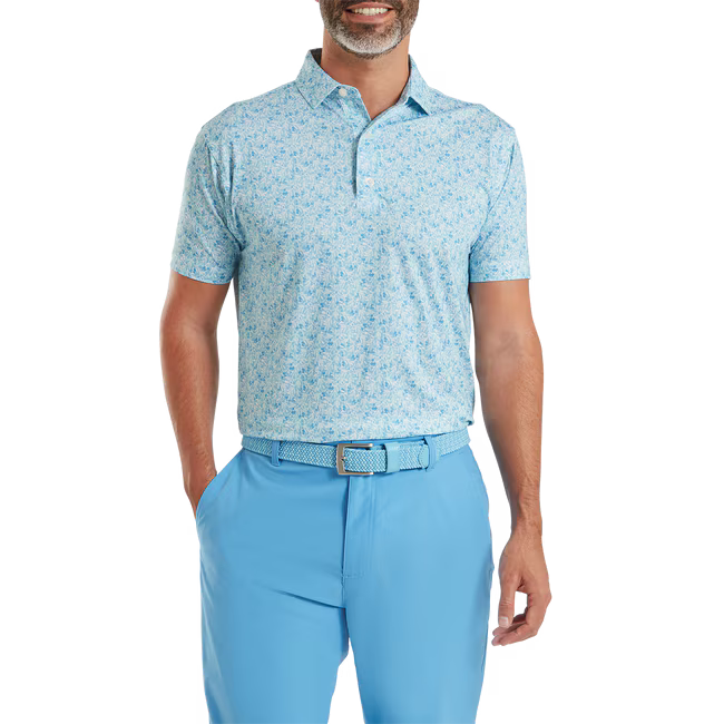 FootJoy Meadow Print Lisle