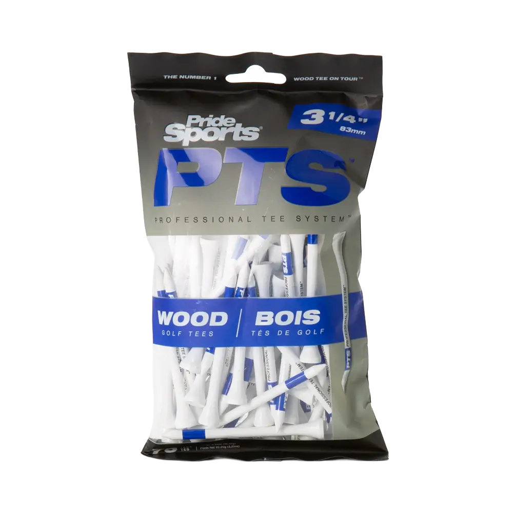 Pride Sports PTS Wood Tees - 75 stk.