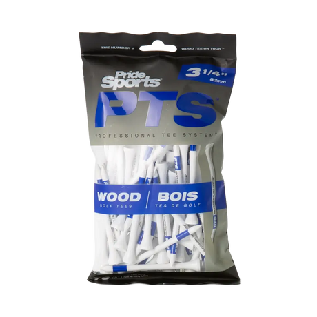 Pride Sports PTS Wood Tees - 75 stk.