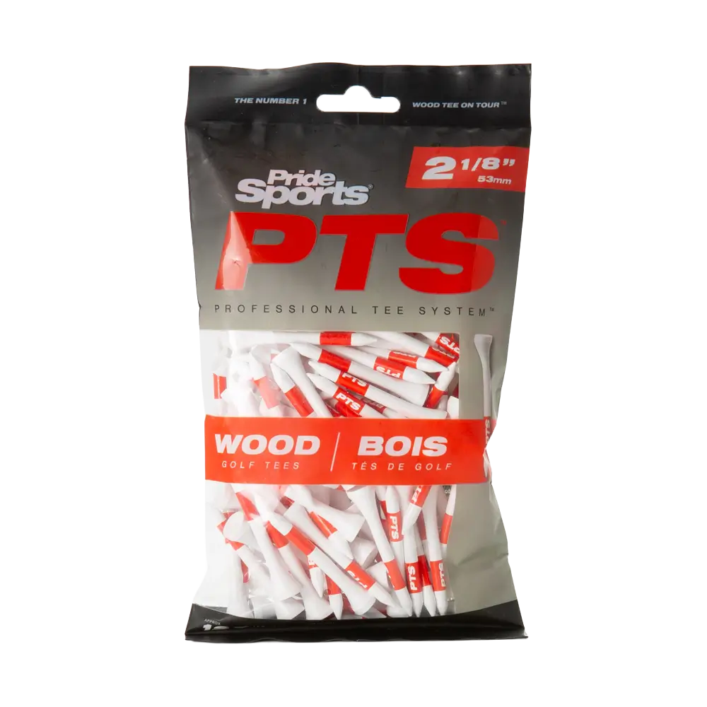 Pride Sports PTS Wood Tees - 75 stk.