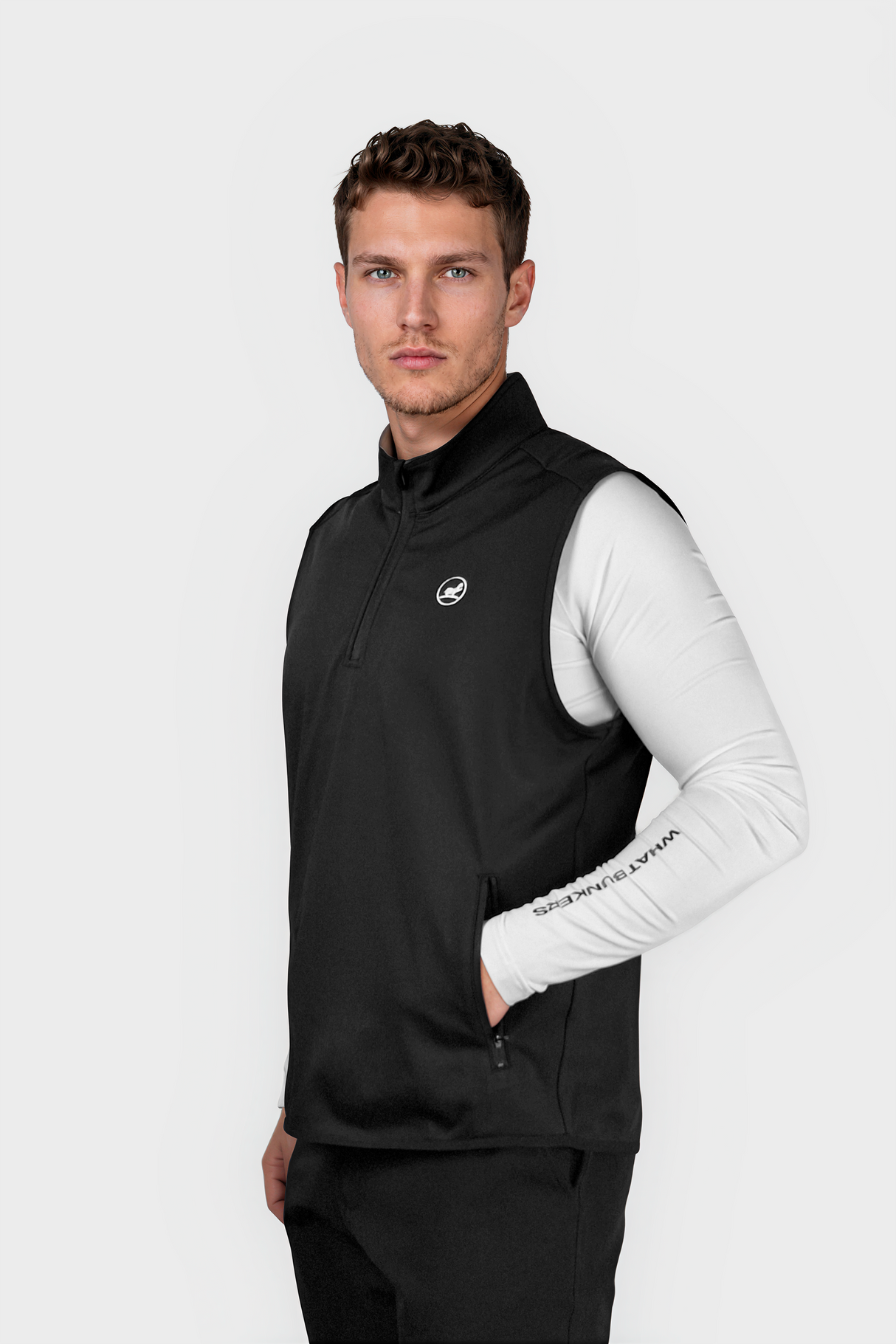 WBPhil Qzip warm layer vest