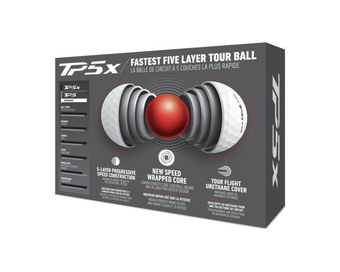 Taylormade TP5X Golfbolde