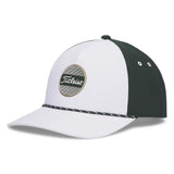 Titleist boardwalk rope cap - Hvid/grøn/guld