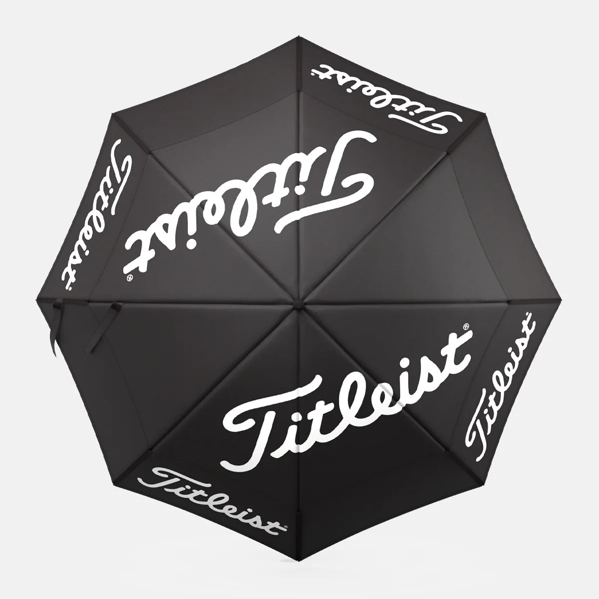 Titleist Double Canopy Paraply  - Sort