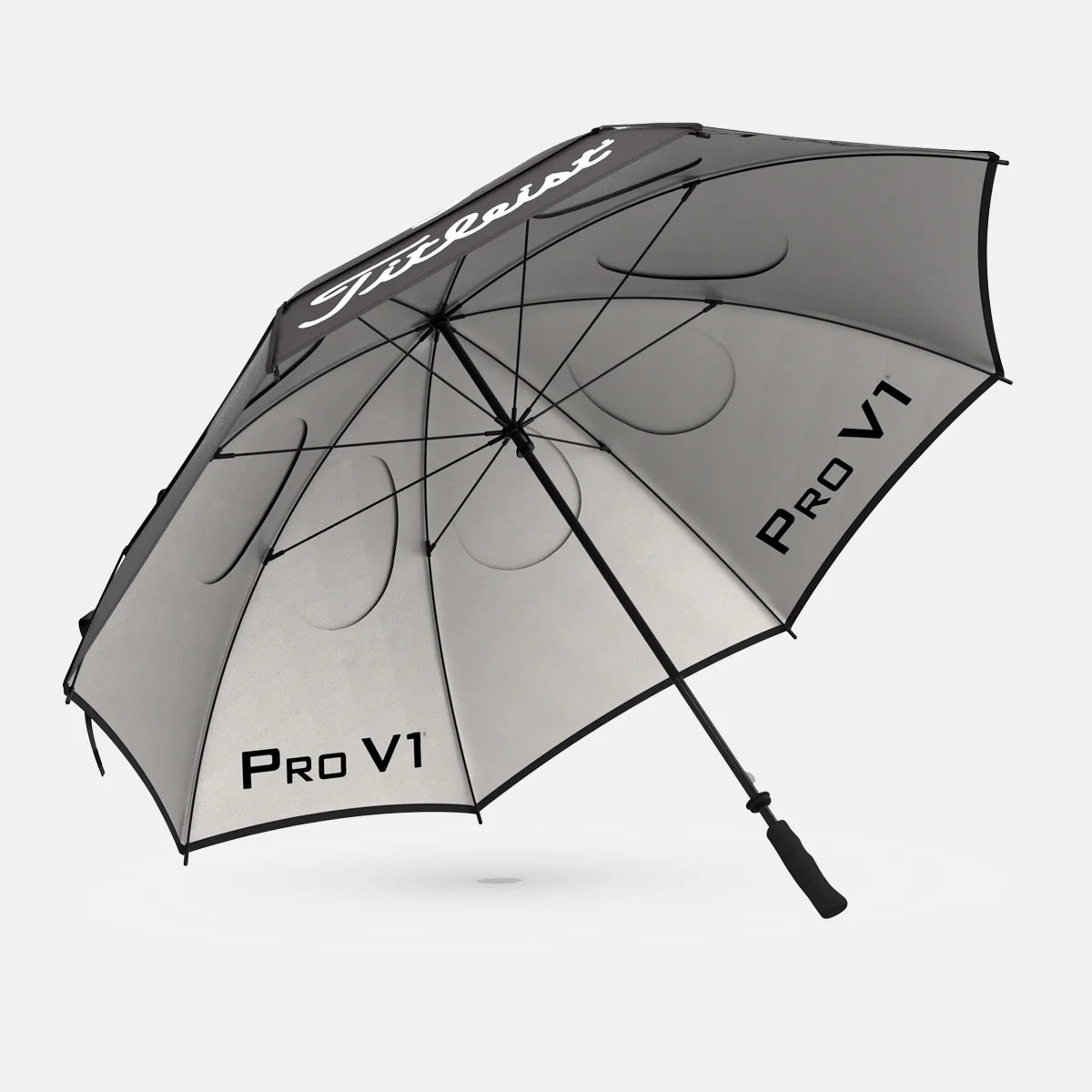 Titleist Double Canopy Paraply  - Sort