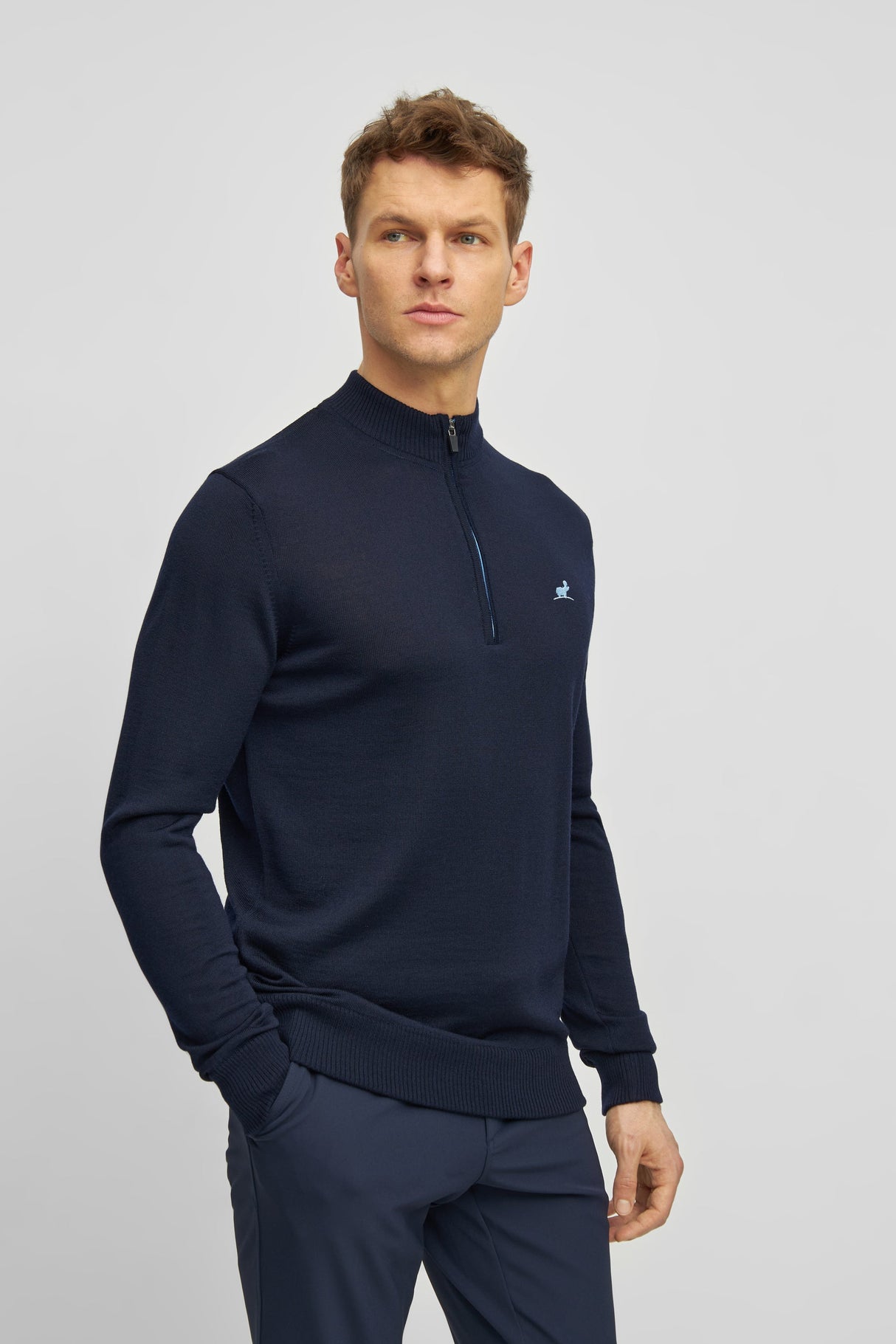 Winston merino quarter zip