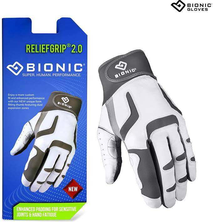 Bionic Reliefgrip 2.0 - Herre i hvid
