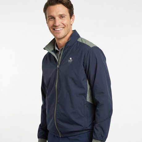 Clayton Windbreaker Herre - Navy/Olive