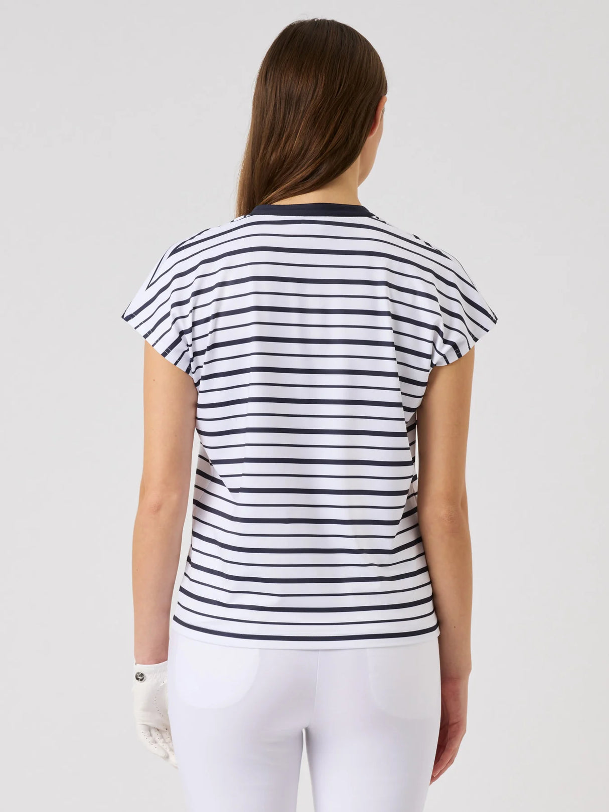 Daily Sports Itami Cap-Sleeved Top - navy