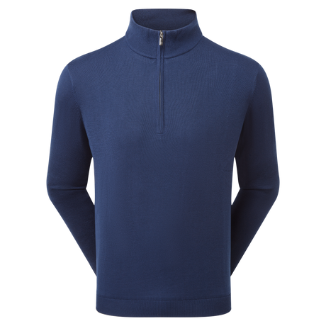 Footjoy Drirelease Half-Zip Lined Sweater, Navy