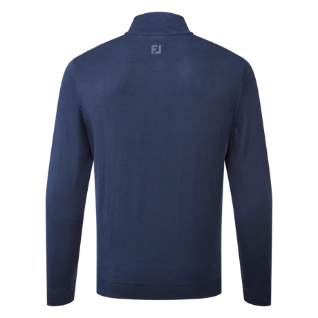 Footjoy Drirelease Half-Zip Lined Sweater, Navy