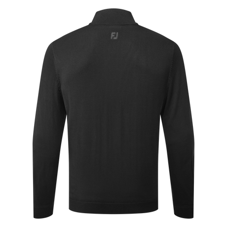 Footjoy Drirelease Half-Zip Lined Sweater, Sort