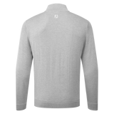 Footjoy Drirelease Half-Zip Lined Sweater, Meleret grå
