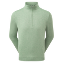 Footjoy Drirelease Half-Zip Lined Sweater, Meleret grøn