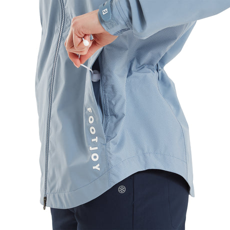 Footjoy HydroLite X Jacket, Windward Blue/Hvide prikker