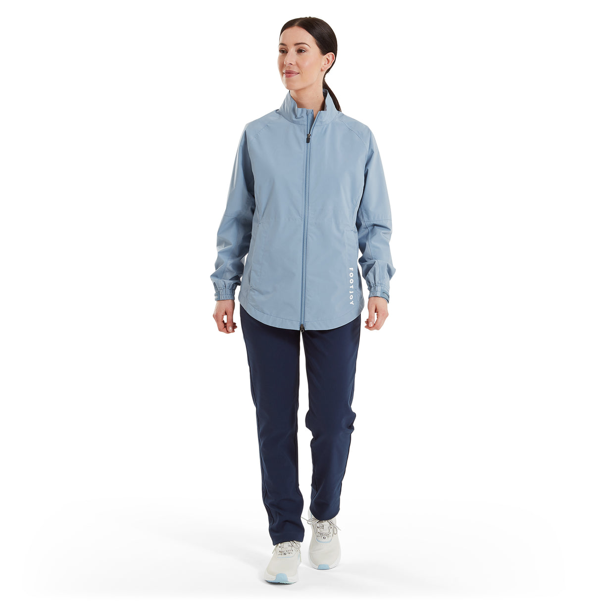 Footjoy HydroLite X Jacket, Windward Blue/Hvide prikker