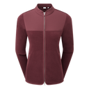 Footjoy MicroFleece Full-Zip Midlayer, Port