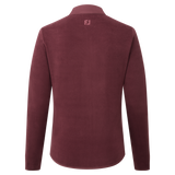 Footjoy MicroFleece Full-Zip Midlayer, Port