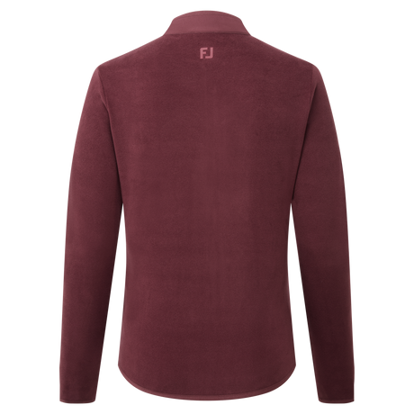 Footjoy MicroFleece Full-Zip Midlayer, Port