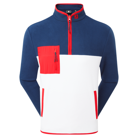 Footjoy Polar Fleece Chill-Out, Navy/Hvid/Rød